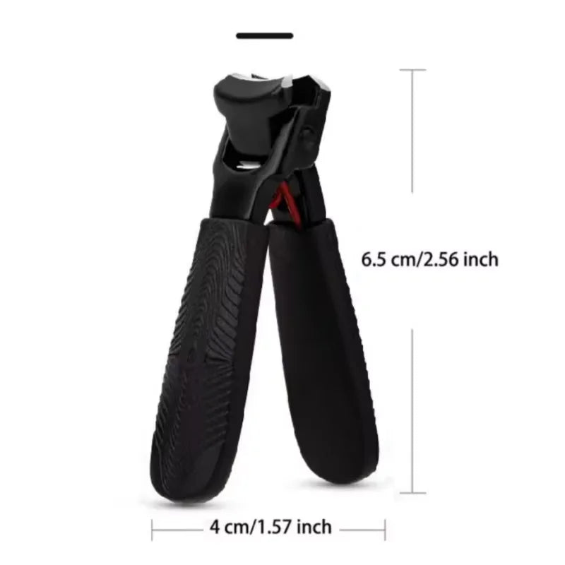 Rynx | 2023 New Anti-Splash Nail Clippers - Large Size Single Nail Trimmer for Thick and Hard Nails, Household Essential
