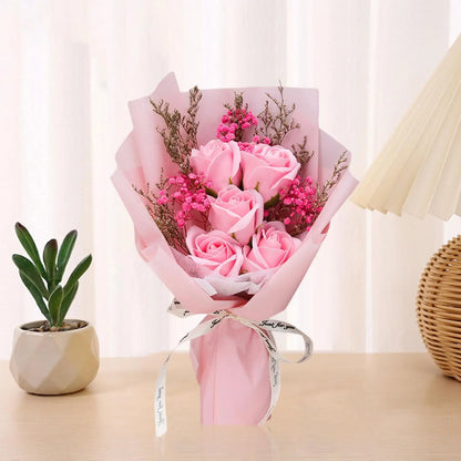 Rynx | Flower bouquet with fragrant soap