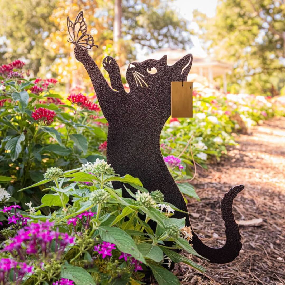Rynx | Cat Metal Garden Decoration