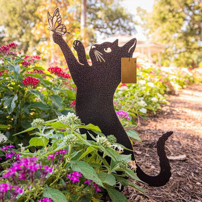 Rynx | Cat Metal Garden Decoration