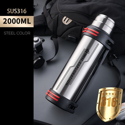 Rynx | Giant Drink Stainless Steel Thermos Bottle