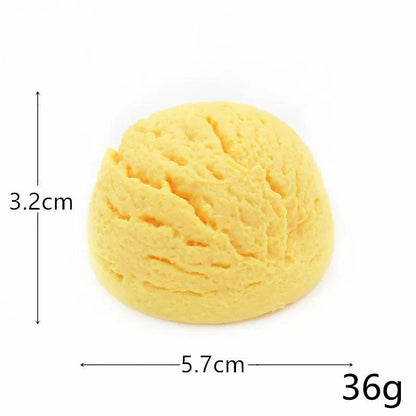 Rynx | Life-like resin ice cream cone model - Realistic fake dessert decoration for photography and home decor
