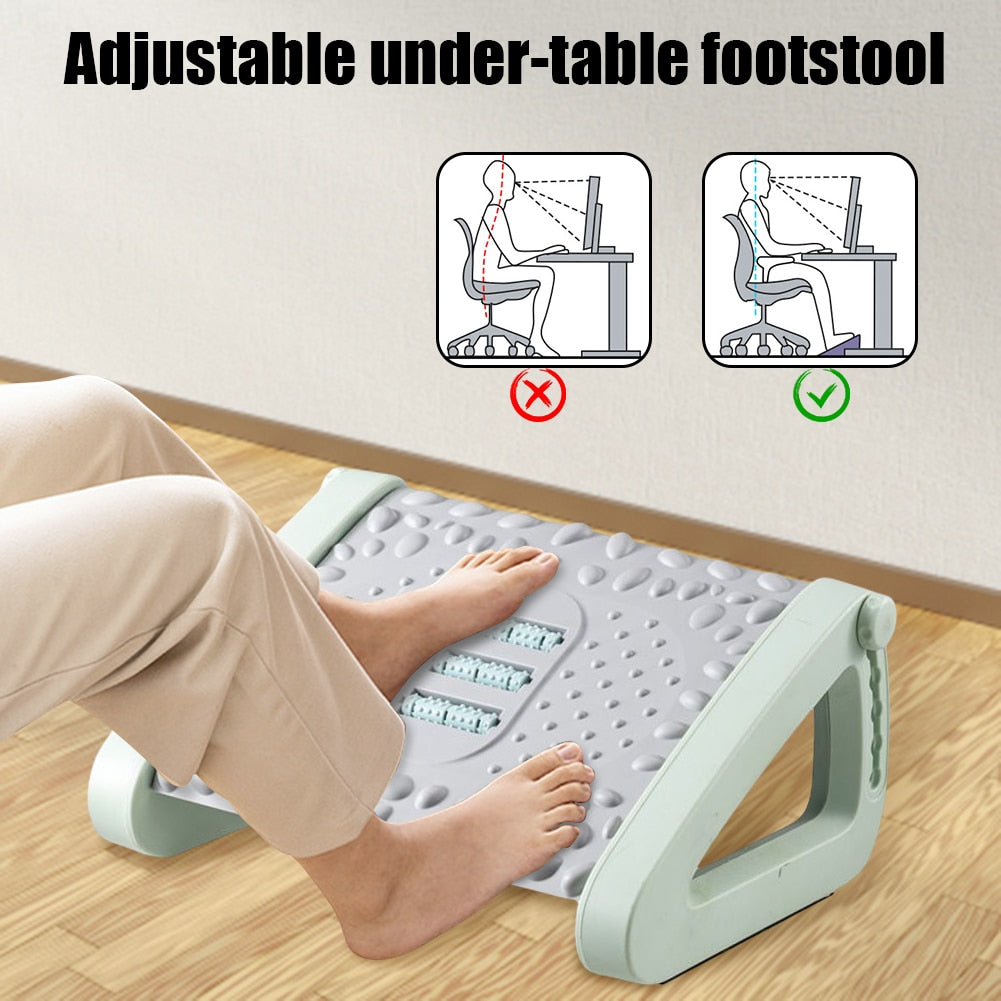 Rynx | Ergonomic Home Office Foot Rest Massager