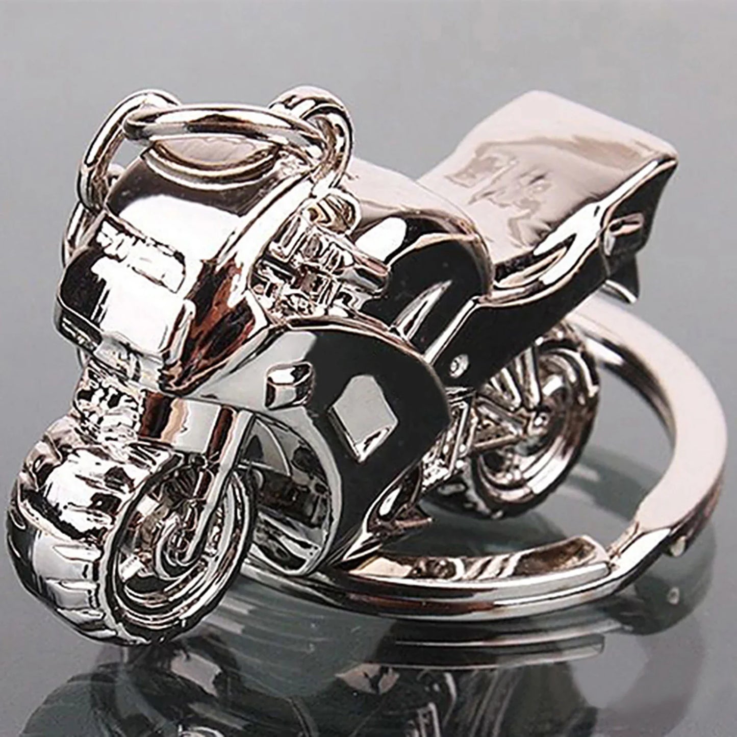 Rynx | 50-Year Perpetual Calendar Keychain - Silver Alloy Key Ring with Keyfob Decoration 8OU9