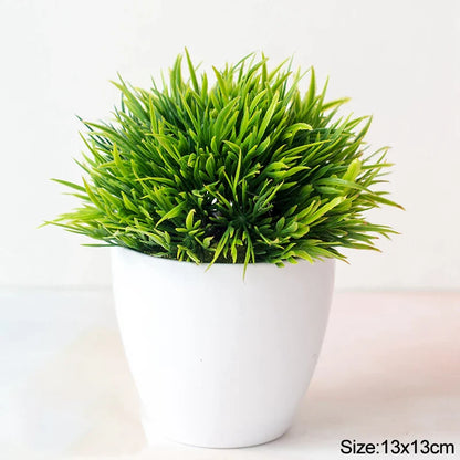 Rynx Artificial Plants Bonsai Small Tree Pot Fake Plant Flowers Potted Plants Ornaments For Home Room Table Decoration Hotel Garden Decor