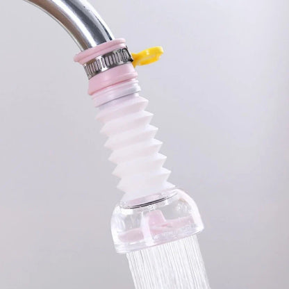 Rynx | Universal 360° Rotating Faucet Bubbler - Water-Saving Swivel Head Shower, Economizer Kitchen Faucet Nozzle Adapter for Sinks