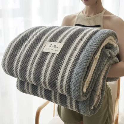 Rynx | Plaid Knit Blanket