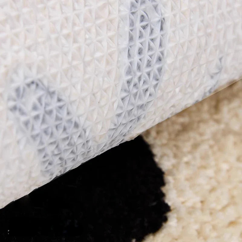 Rynx | Tufting Black White Clouds Bathroom Mat Bath Mat Carpet Floor Mat Non-Slip Pad Aesthetic Home Decor 40x60cm