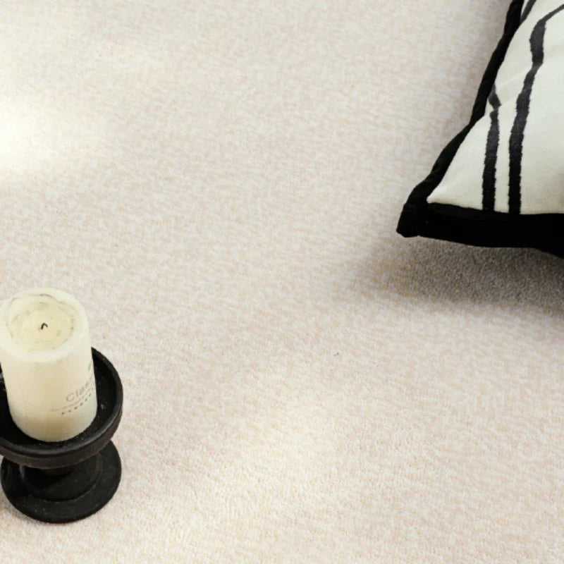 Rynx | Minimalist Beige Living Room Sofa Coffee Table Rugs Black Striped Large Area Nightstand Rug French Style Wardrobe Rugs Carpet