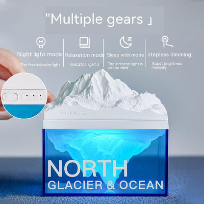 Rynx | Iceberg Aromatherapy Bluetooth Speaker Night Lamp