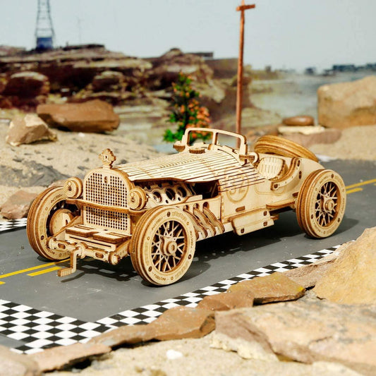 Rynx | Historical 3D Wooden Army Jeep Model Kit for DIY Enthusiasts