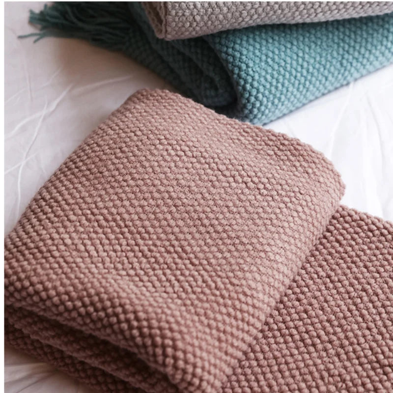 Rynx | Autumn knitted blanket