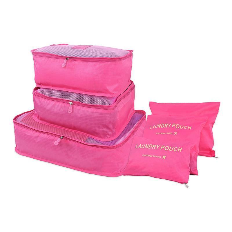 Rynx | Travel Smart: versatile 8/6/1-piece organizer set for effortless packing