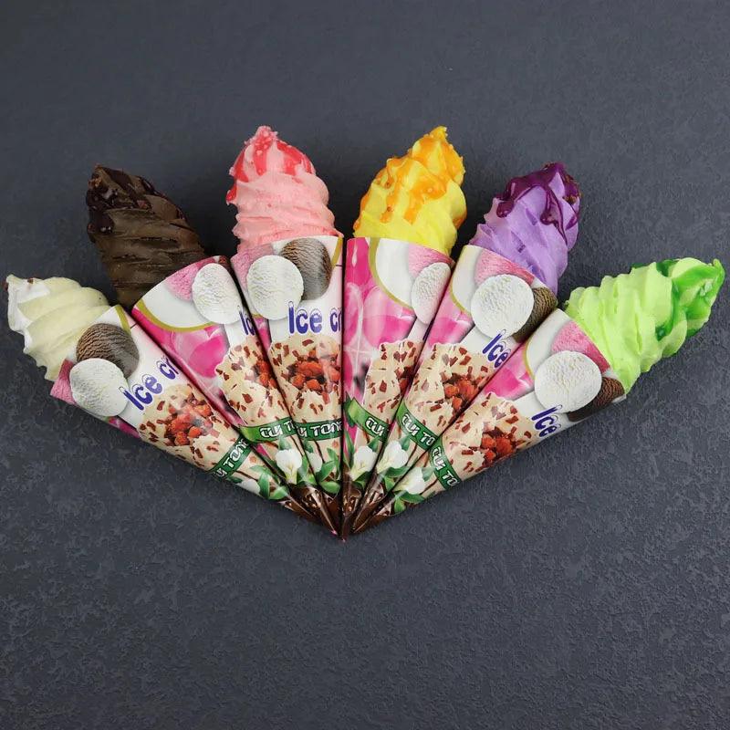 Rynx | Summer Delight: 6-Piece Fake Ice Decoration for Events and Displays