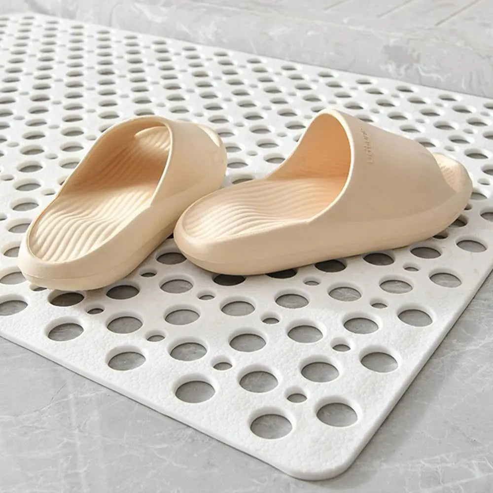 Rynx | Extra Porous Large Bath Mat - Non-Slip, Strong Suction, Anti-Mold TPE Shower Mat for Kitchen and Bathroom