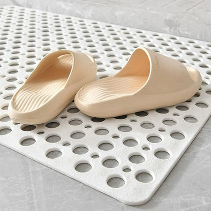 Rynx | Extra Porous Large Bath Mat - Non-Slip, Strong Suction, Anti-Mold TPE Shower Mat for Kitchen and Bathroom