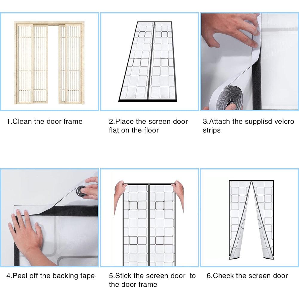 Rynx | Bug-Barrier Summer Breeze Magnetic Screen - Experience Insect-Free Fresh Air