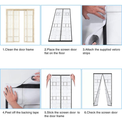 Rynx | Bug-Barrier Summer Breeze Magnetic Screen - Experience Insect-Free Fresh Air
