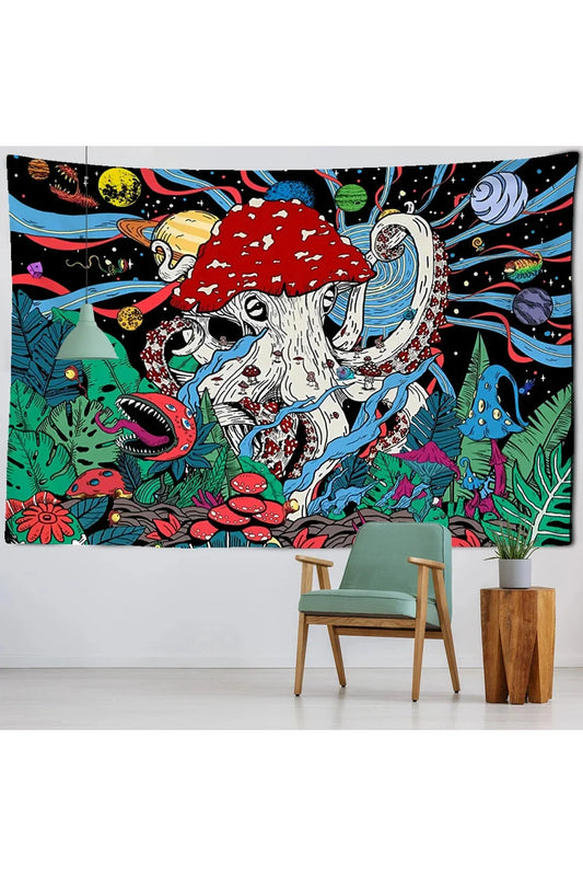 Rynx | Mushroom Wonderland Wall Tapestry