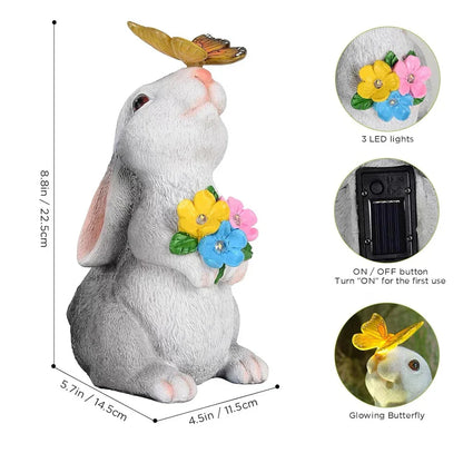 Rynx | Butterfly and Flower Bunny Garden Light