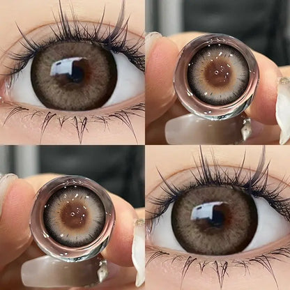 Rynx | 1 Pair High-Quality Colorcon Colorful Contact Lenses Myopia Lenses Soft Color Cosmetic Beautiful Pupil
