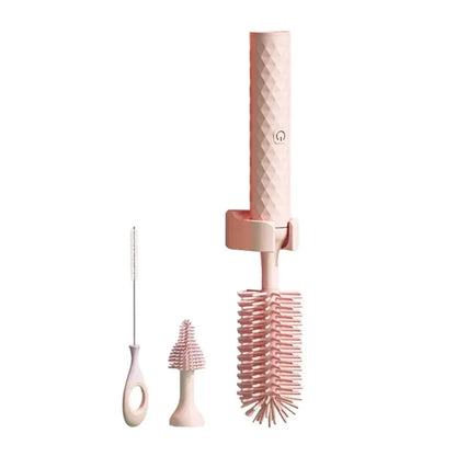 Rynx | Electric Rotating Silicone Bottle Cleaner Set