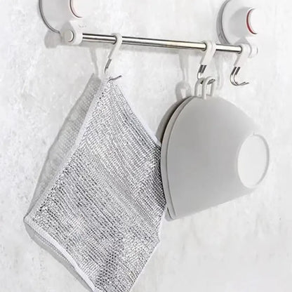 Rynx | Effortless Kitchen Cleaning with Reusable Steel Wire Cleaning Cloth - Say Goodbye to Stubborn Stains and Rust!