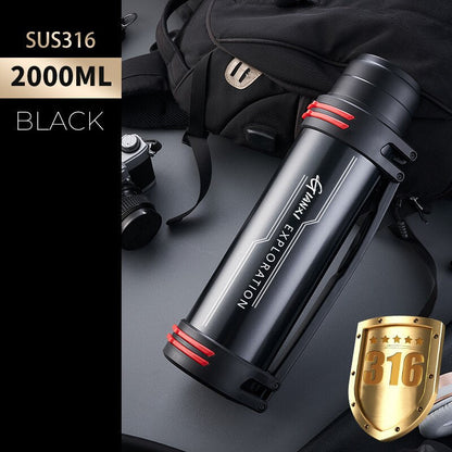 Rynx | Giant Drink Stainless Steel Thermos Bottle