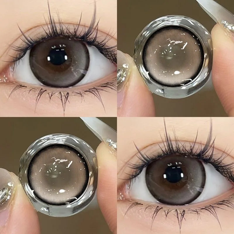 Rynx | 1 Pair High-Quality Colorcon Colorful Contact Lenses Myopia Lenses Soft Color Cosmetic Beautiful Pupil