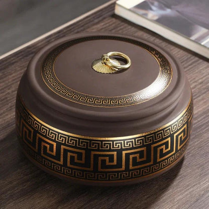 Rynx | Premium Purple Tone Tea Storage Container for Optimal Pu'er Tea Storage
