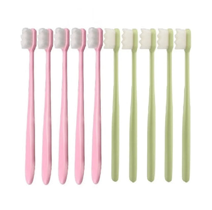 Rynx | Environmentally Friendly Ultra-fine Soft Toothbrush: Deep Cleaning Brush for Adults & Kids - Manual Oral Care Toothbrush