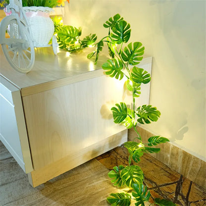 Rynx | Artificial Vine Plants with LED Lights for Hanging