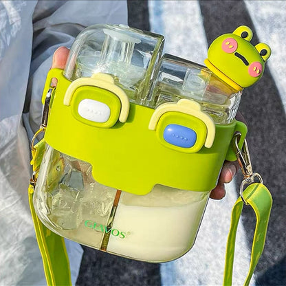 Rynx | Double-Bin Drink More Kids Water Bottle