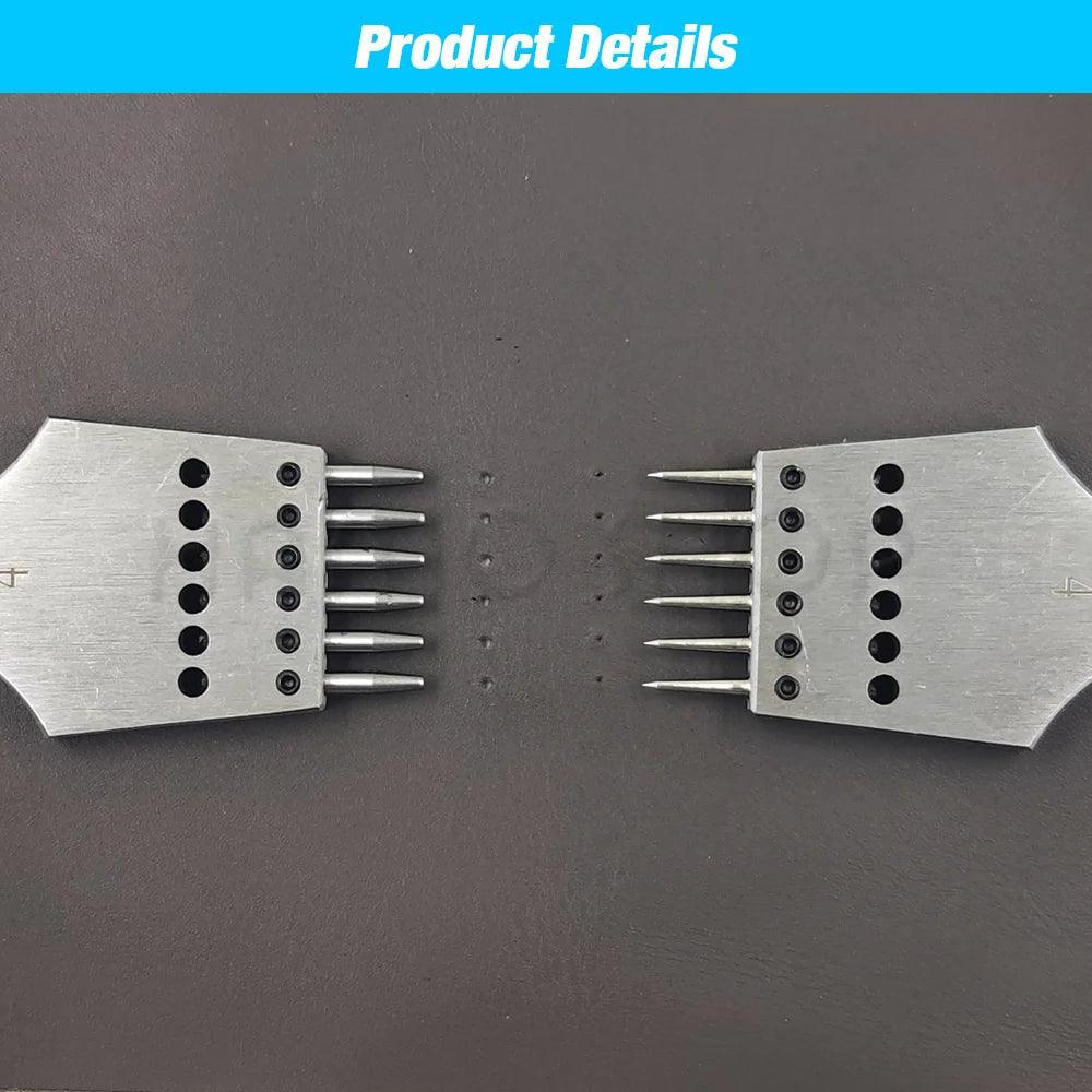 Rynx | Premium Replaceable Round Chisel Tool Set for Leatherworking