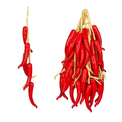 Rynx | Vibrant Faux Pepper Sticks - Playful Artificial Vegetables for Home Décor and Event Styling