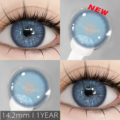Rynx | New natural colors contact lenses for the eyes 2pcs./1pair colored beautiful pupil color lenses yearly brown eyes contact