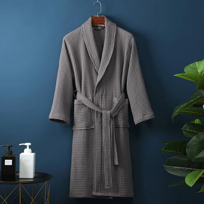 RYNX | Premium Bathrobe Made Of Cotton | Soft & Breathable | Perfect For Men & Women | With Pockets