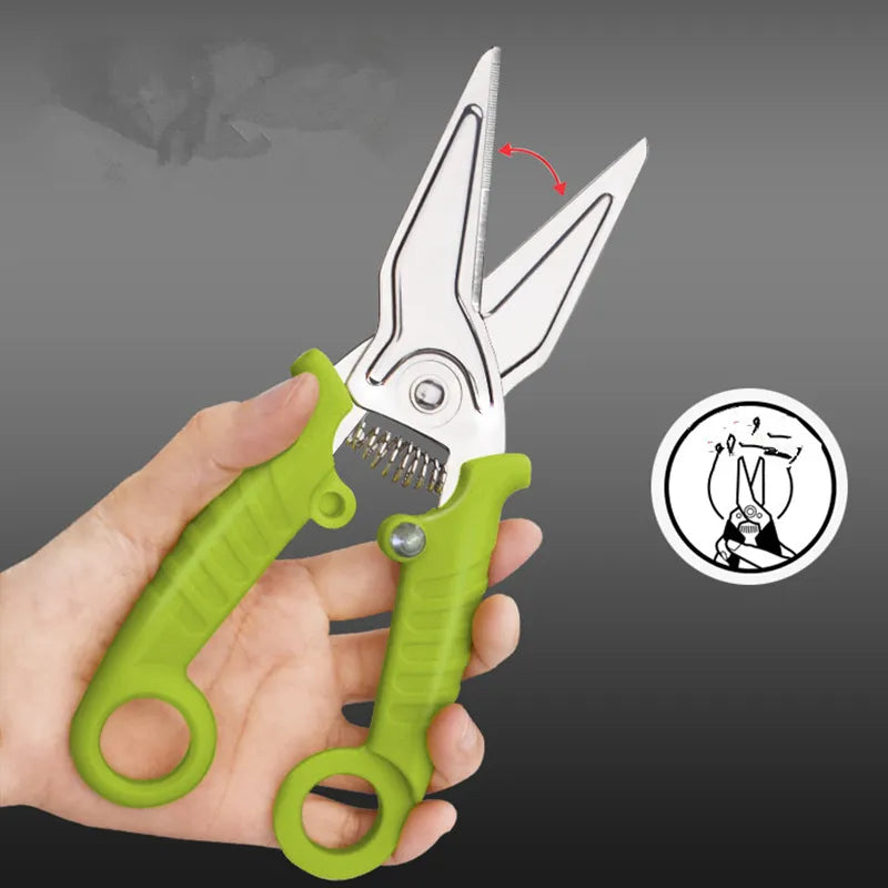 Rynx | Stainless Steel Easy Meat Cutter Scissor