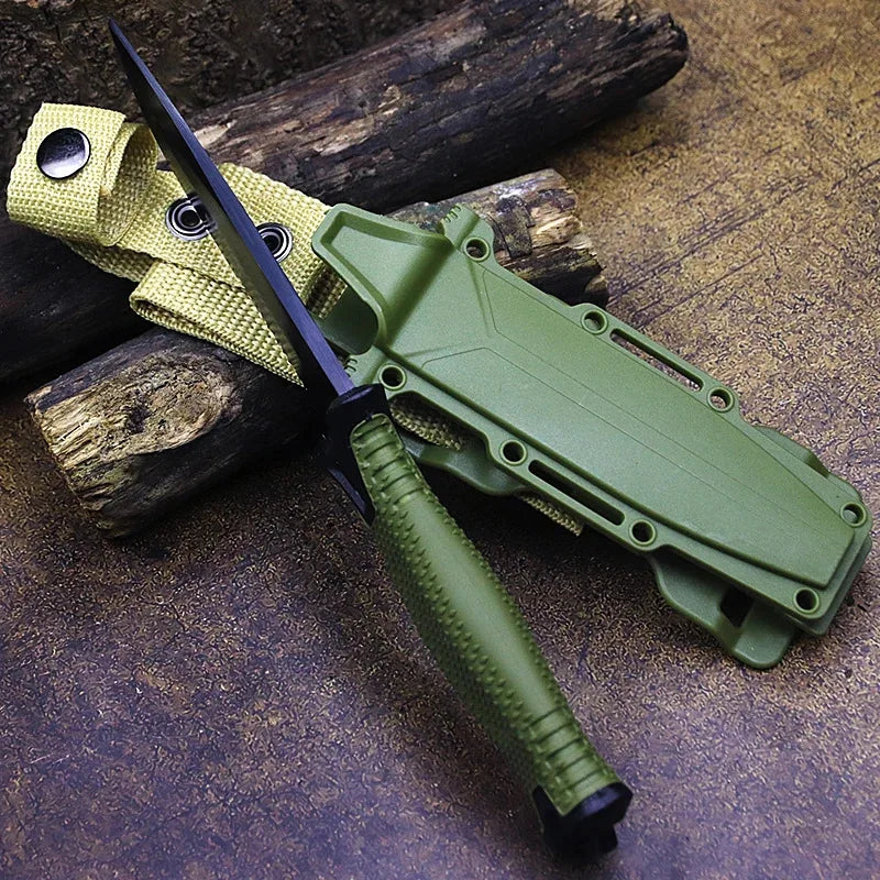 Rynx | Explorer II Outdoor Tactical Knife – Portable Multi-Functional EDC for Wilderness Adventure, Camping and Defensive Use