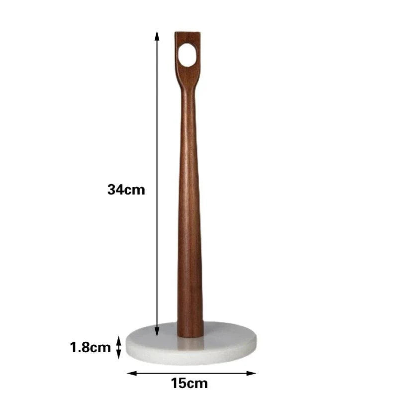Rynx | Elegant stainless steel paper roll holder for kitchen and bathroom