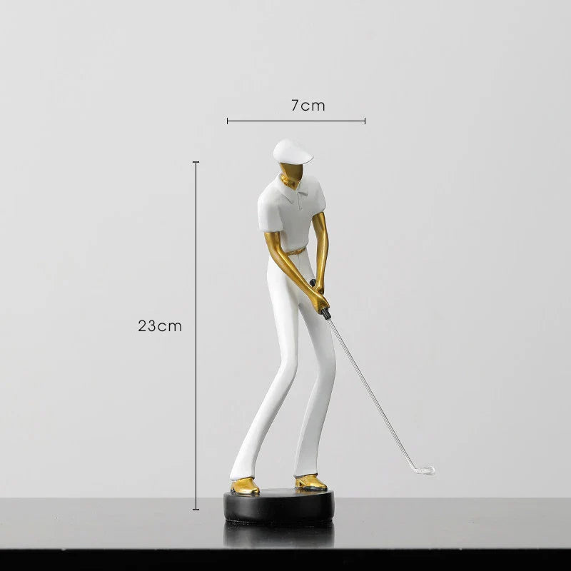 Rynx | TeeStance - Elegant Golf Pose Sculpture