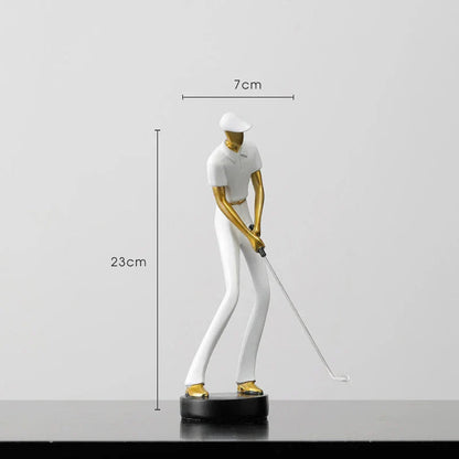 Rynx | TeeStance - Elegant Golf Pose Sculpture