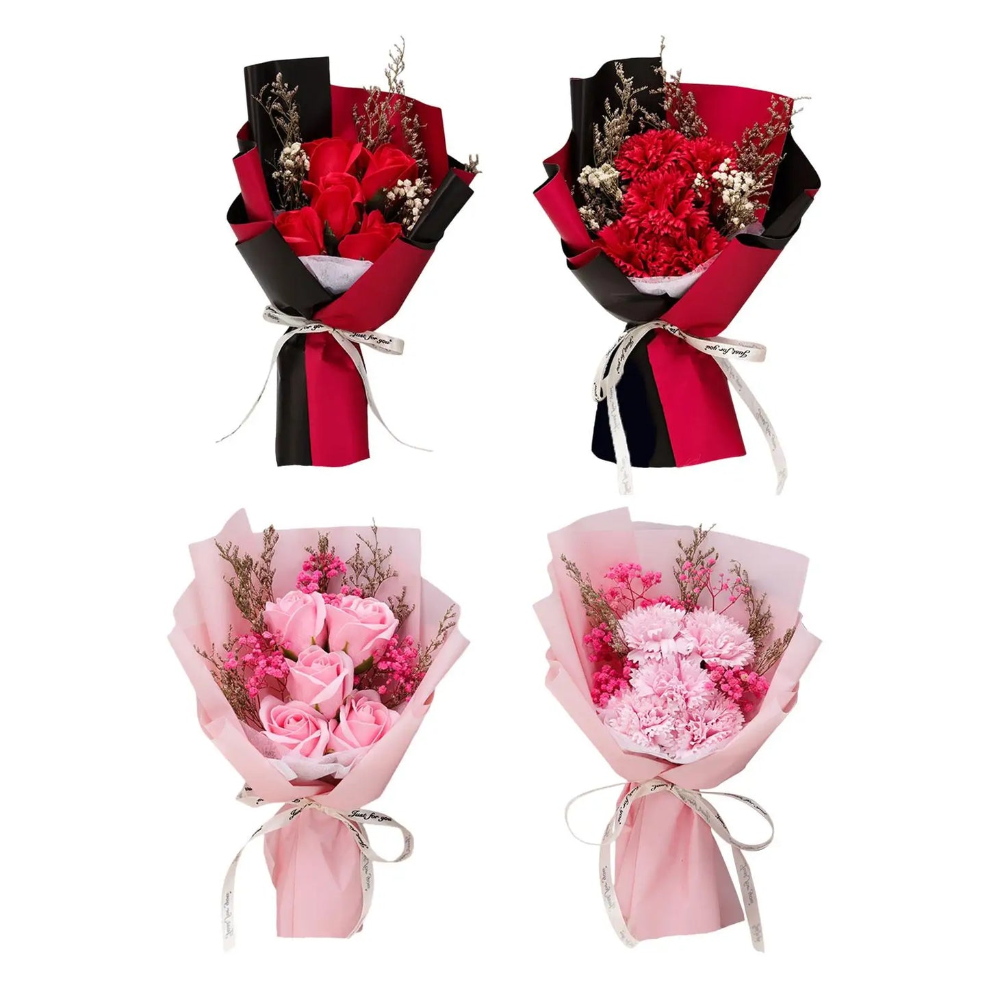 Rynx | Flower bouquet with fragrant soap