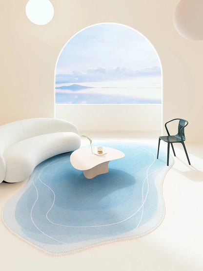 Rynx | Winnie Soft Gradient Irregular Rug – Cozy & Stylish Living Room Rug