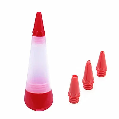 Rynx | Silicone Food Writing Pen and Decorating Tools - Ideal for Chocolate, Cake Mold, Cream Cup, Cookie Icing, Piping, Pastry Nozzles, and Kitchen Accessories