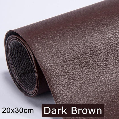 Rynx | Jumbo XL Luxe Litchi Leather Repair Stickers - Stylish Solutions for Elegant Furniture Repairs