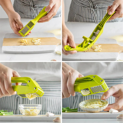 Rynx | 2in1 Garlic Crusher Slicing Kitchen Gadget