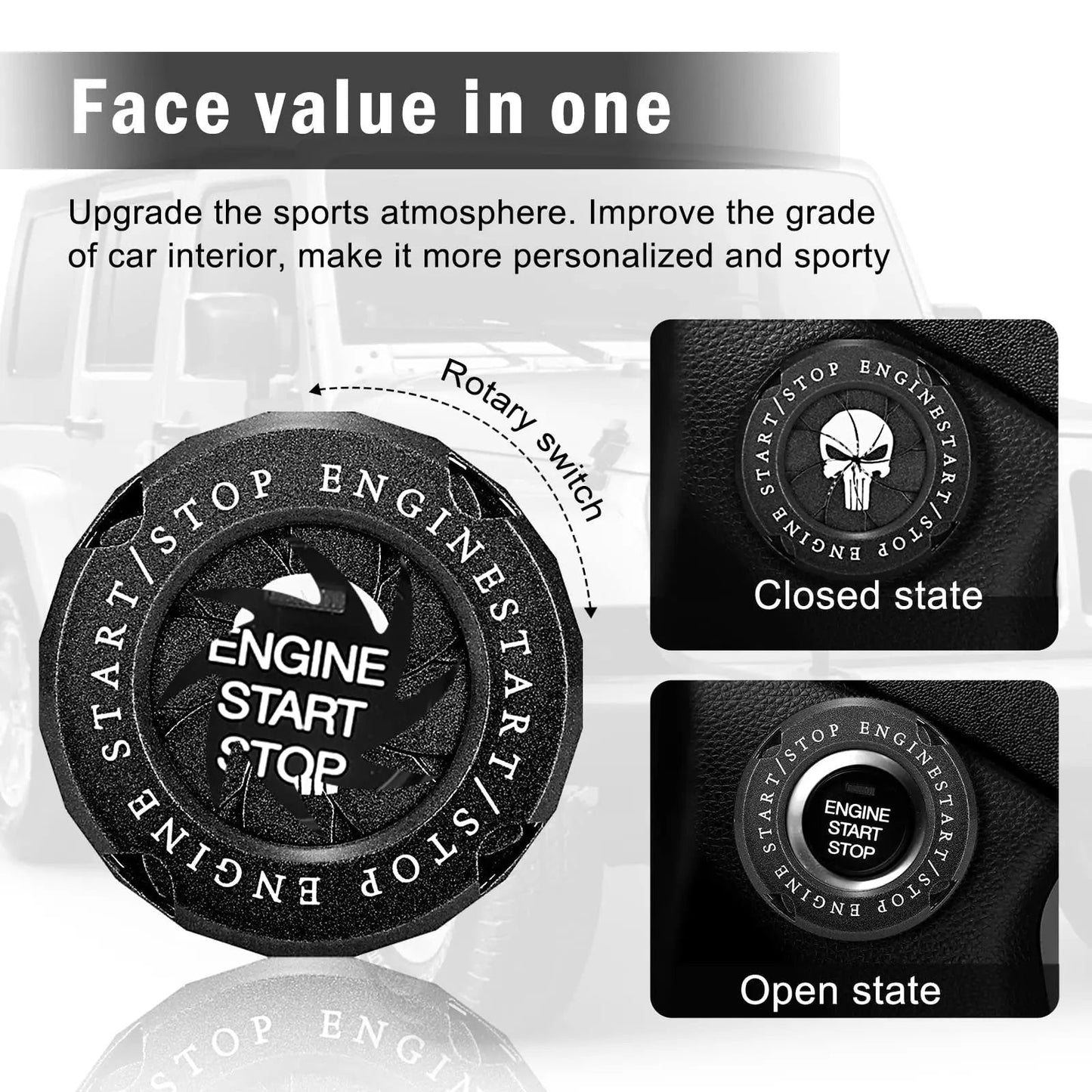Rynx | PRedective and Stylish Start Button Cover