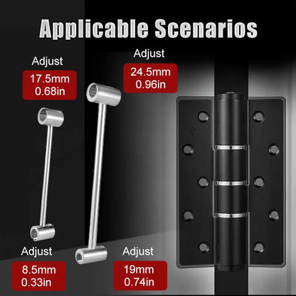 Rynx | Hinge Gap Adjustment Tool – Corrects door hinges in apartments, clinics, schools & more