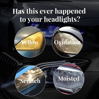 Rynx | Headlight Restoration Spray – Solution for dull, yellowed, or cloudy car headlights